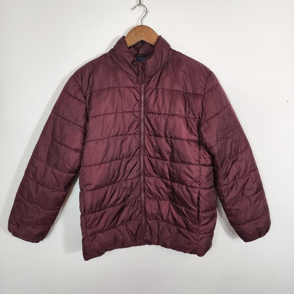 The Children's Place Other - Girl's Children's Place Wine Puffer Coat Size XXL